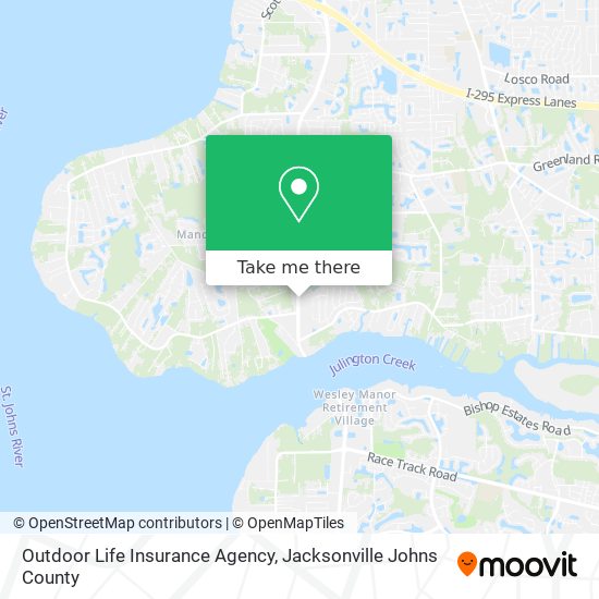 Outdoor Life Insurance Agency map