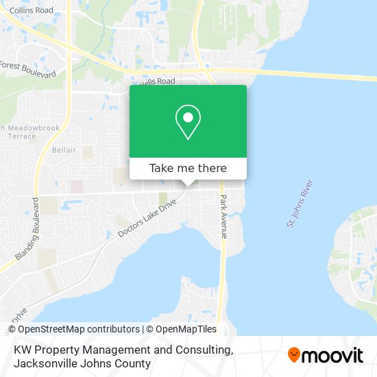 Mapa de KW Property Management and Consulting