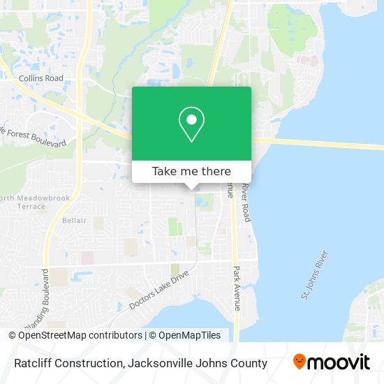 Ratcliff Construction map