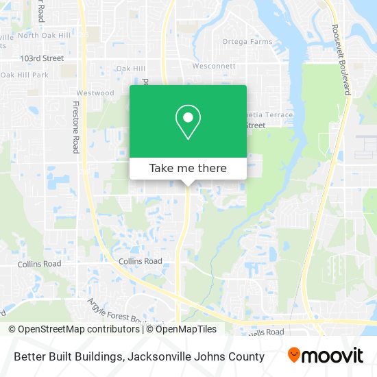 Better Built Buildings map