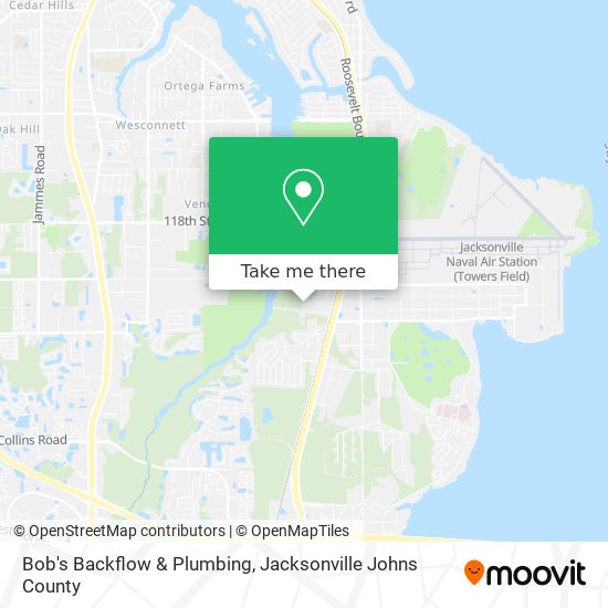 Bob's Backflow & Plumbing map