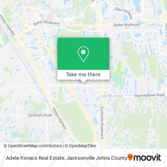 Adele Kovacs Real Estate map