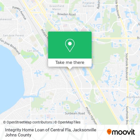 Integrity Home Loan of Central Fla map