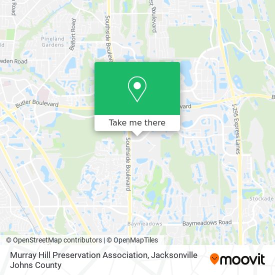 Murray Hill Preservation Association map