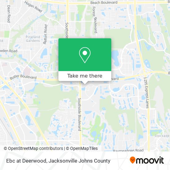 Ebc at Deerwood map