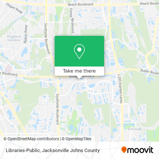 Libraries-Public map