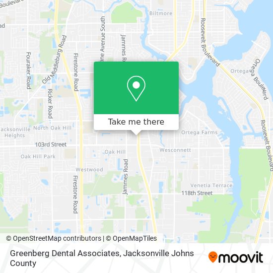Mapa de Greenberg Dental Associates