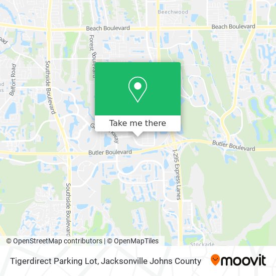 Tigerdirect Parking Lot map