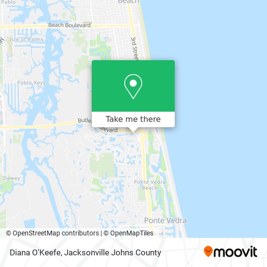 Diana O'Keefe map