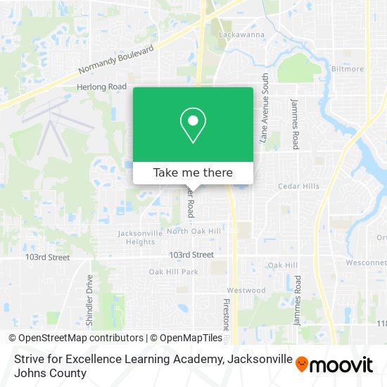 Mapa de Strive for Excellence Learning Academy