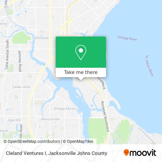 Cleland Ventures I map