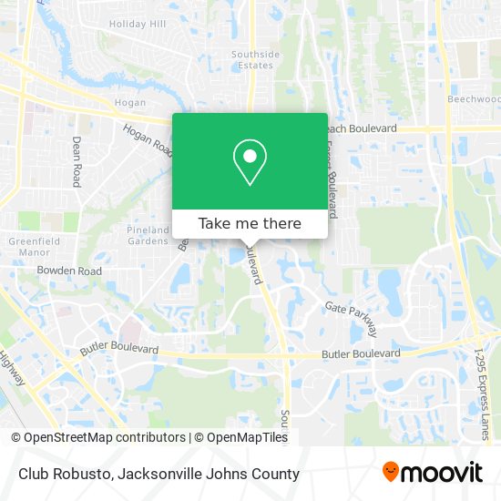 Mapa de Club Robusto