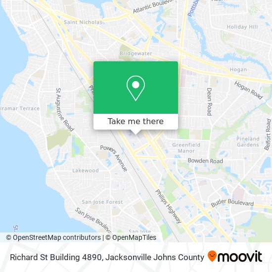 Richard St Building 4890 map