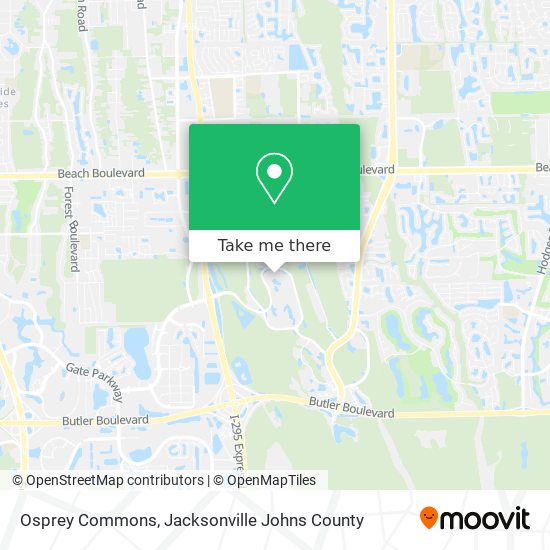 Osprey Commons map