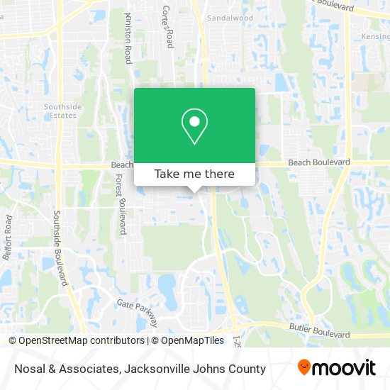 Nosal & Associates map
