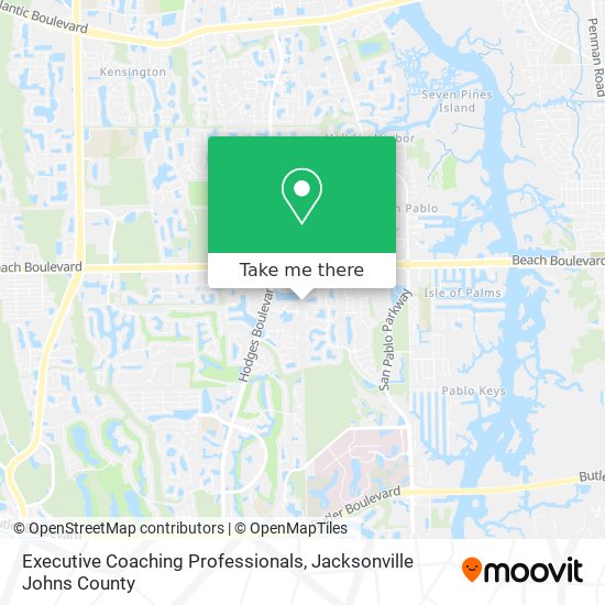 Executive Coaching Professionals map