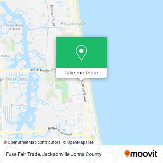 Fuse Fair Trade map