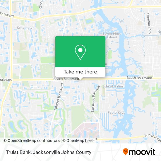 Truist Bank map