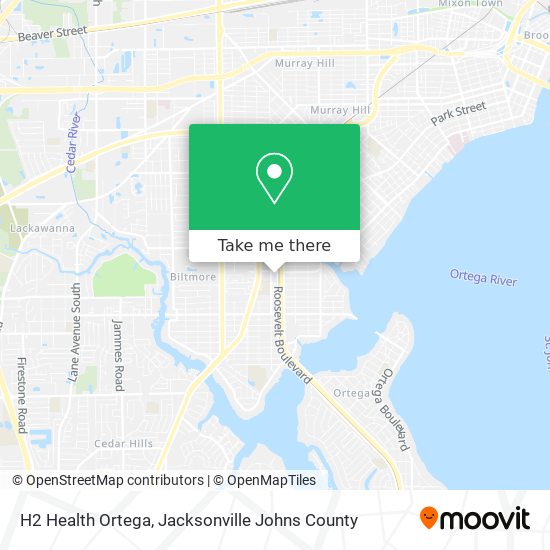 H2 Health Ortega map