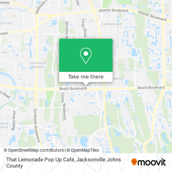 Mapa de That Lemonade Pop Up Café