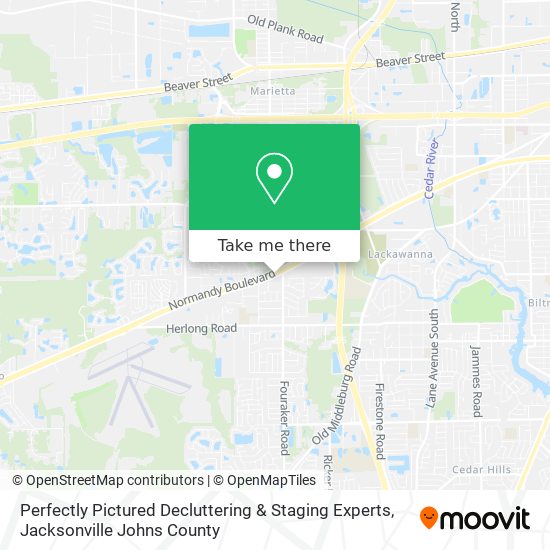 Mapa de Perfectly Pictured Decluttering & Staging Experts