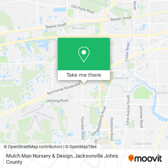 Mapa de Mulch Man Nursery & Design