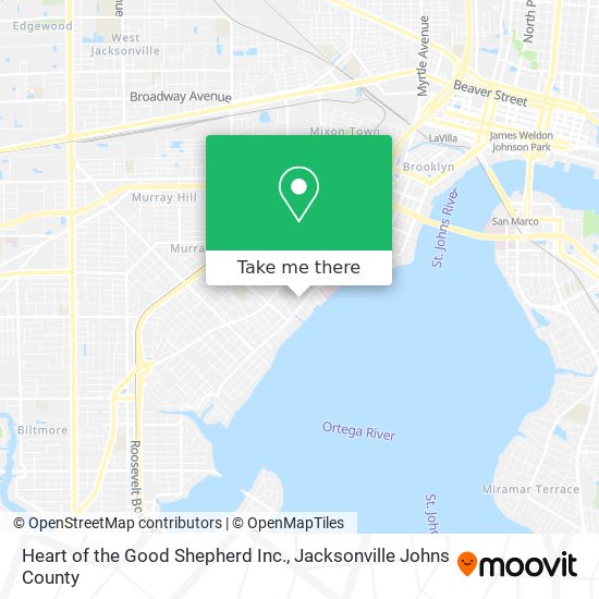 Heart of the Good Shepherd Inc. map