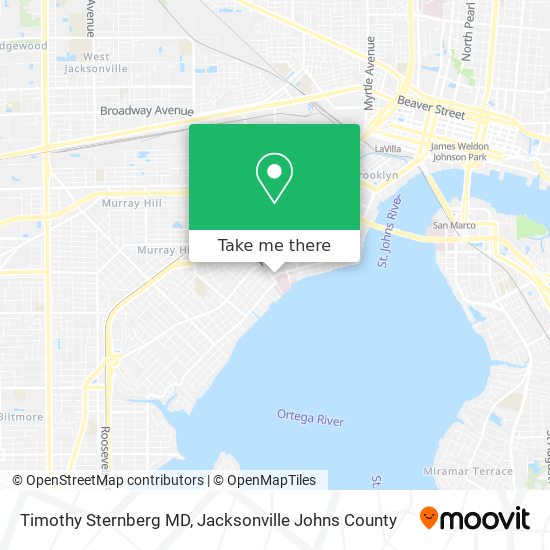 Timothy Sternberg MD map