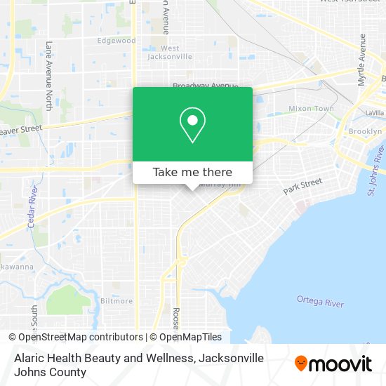 Mapa de Alaric Health Beauty and Wellness