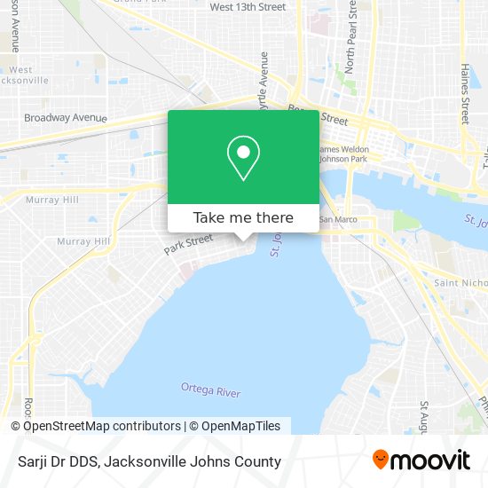 Sarji Dr DDS map