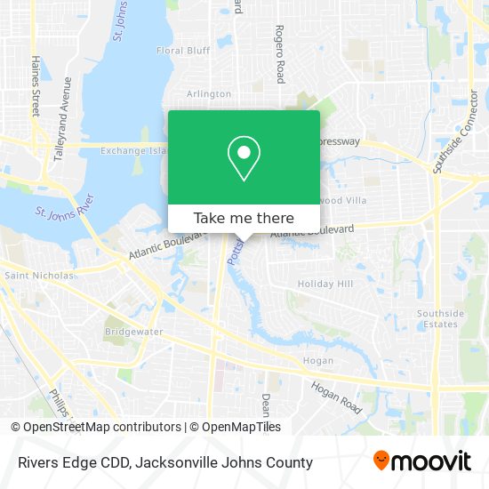 Rivers Edge CDD map