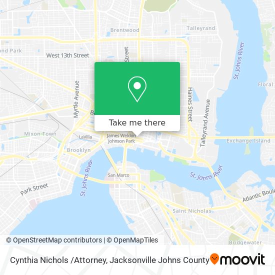 Cynthia Nichols /Attorney map