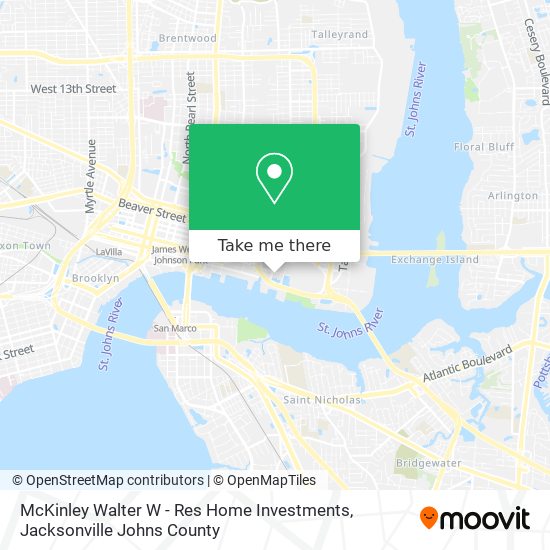 McKinley Walter W - Res Home Investments map