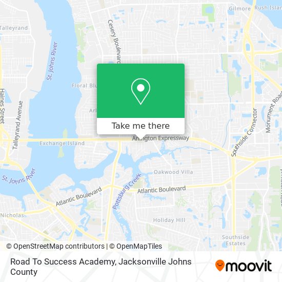 Road To Success Academy map