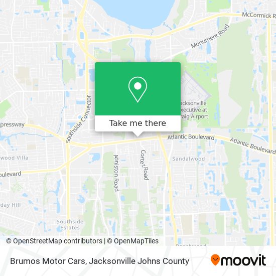 Mapa de Brumos Motor Cars
