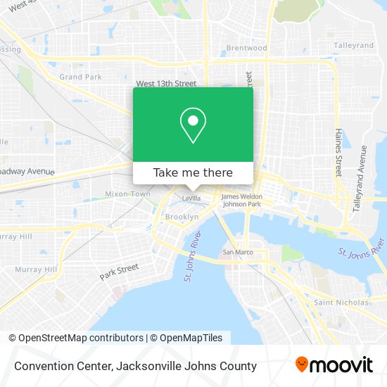 Convention Center map