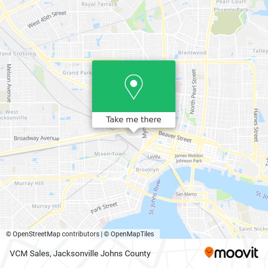 VCM Sales map