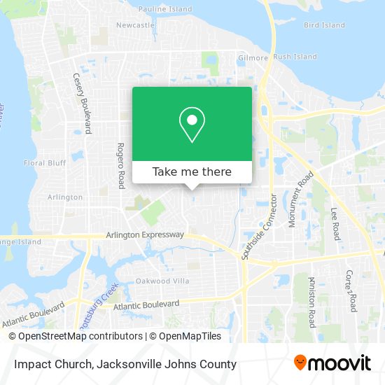 Impact Church map