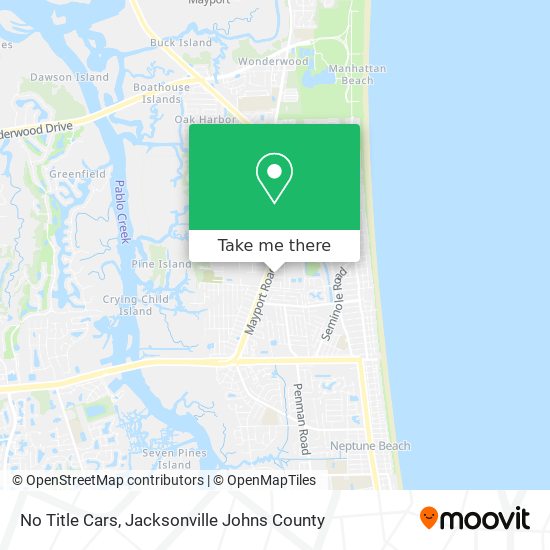 No Title Cars map