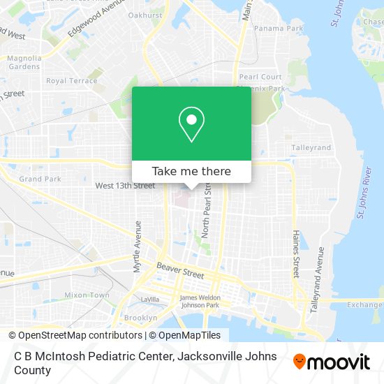 C B McIntosh Pediatric Center map