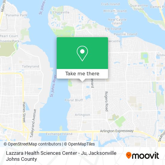 Lazzara Health Sciences Center - Ju map