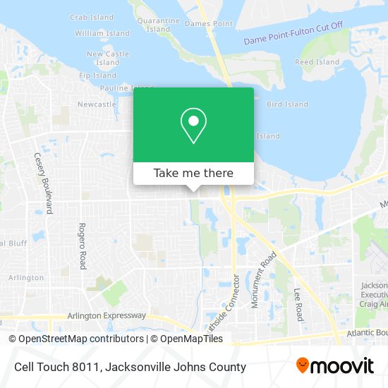 Cell Touch 8011 map