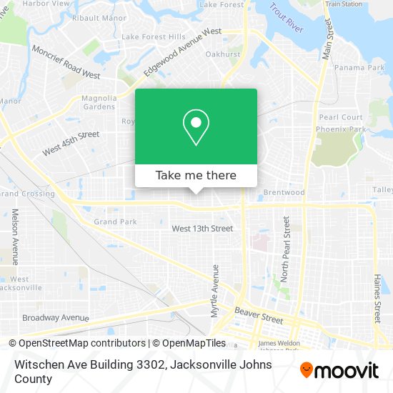 Mapa de Witschen Ave Building 3302