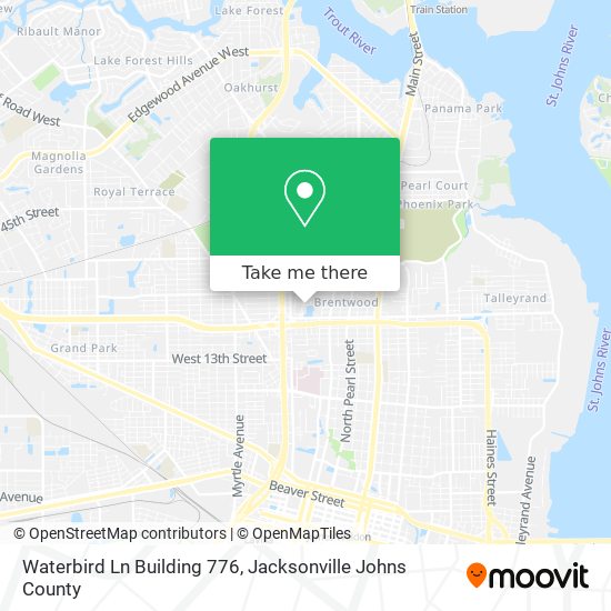 Mapa de Waterbird Ln Building 776