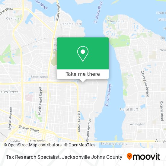 Tax Research Specialist map