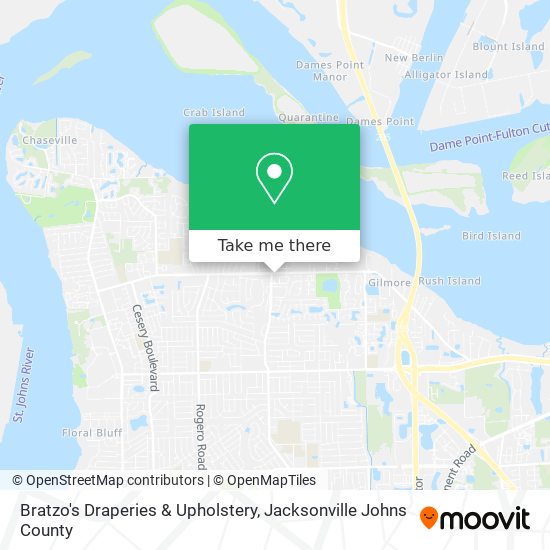 Bratzo's Draperies & Upholstery map
