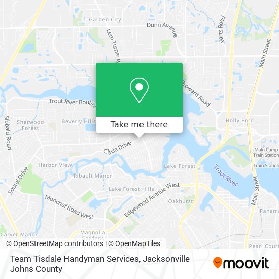 Team Tisdale Handyman Services map
