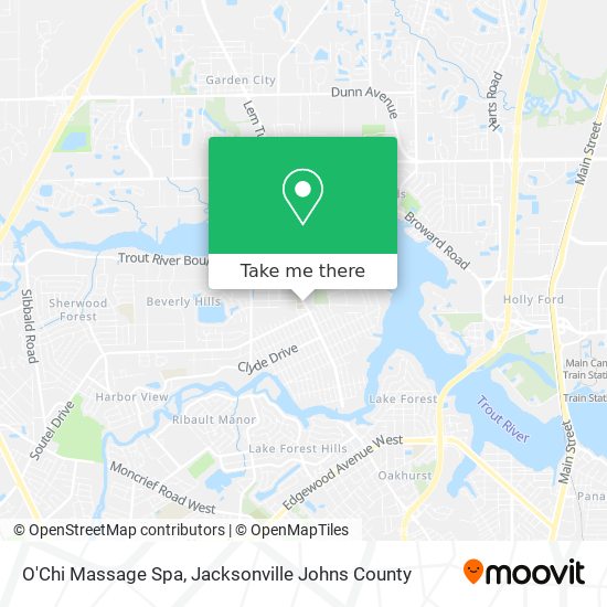 Mapa de O'Chi Massage Spa
