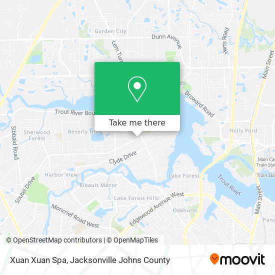 Xuan Xuan Spa map