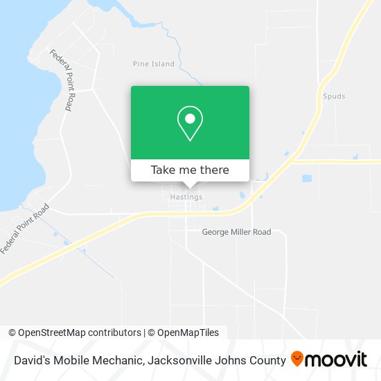 David's Mobile Mechanic map